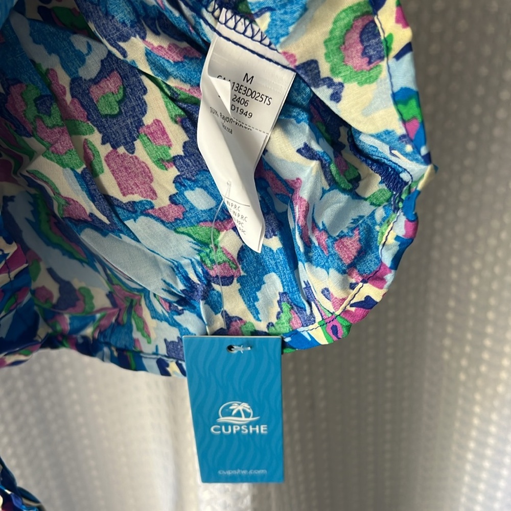 Abstract print romper - Picture 6 of 8
